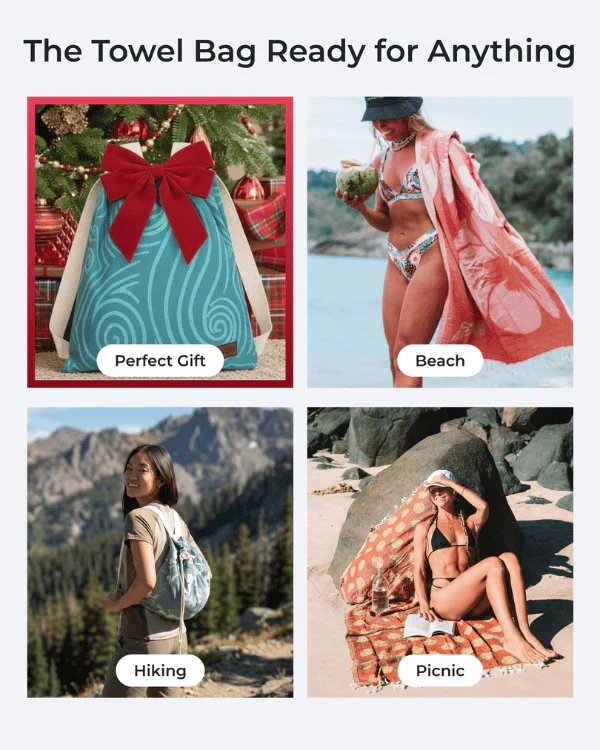 Boho Towel Bag - Image 3