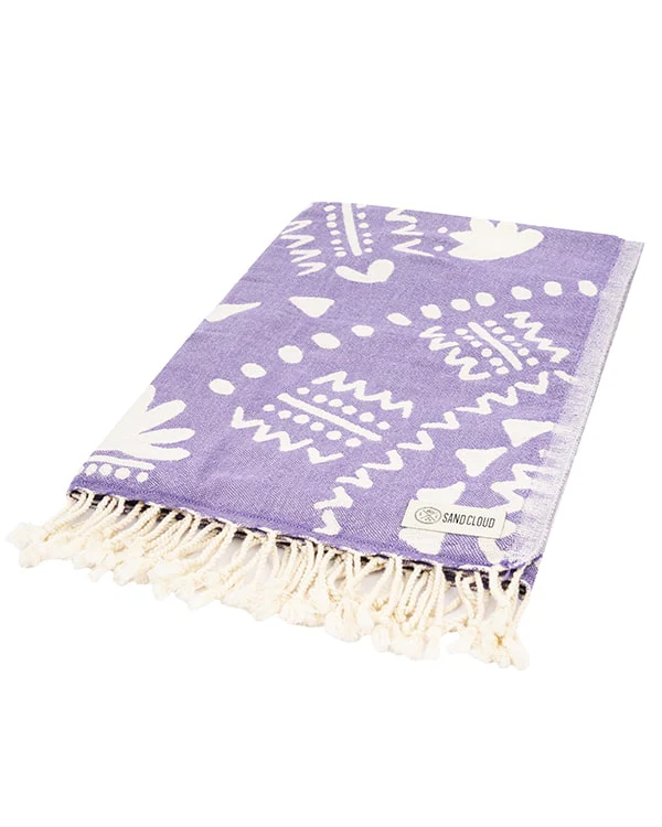 Boho Towel Purple - Image 7
