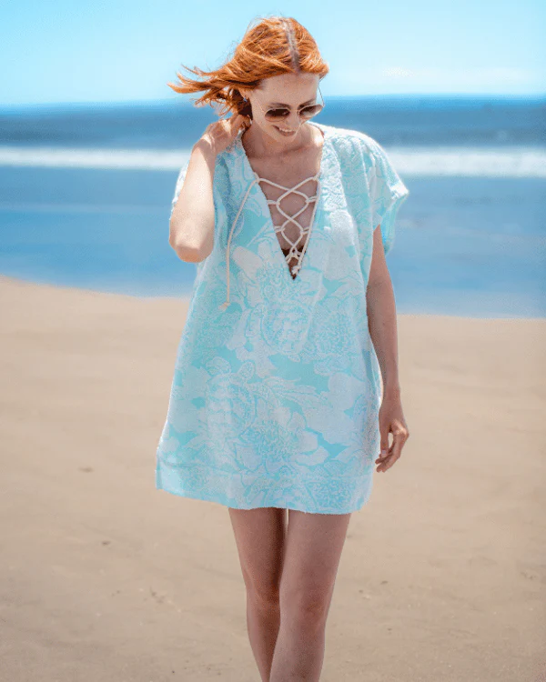 Floral Turtle Cover Up - Image 6