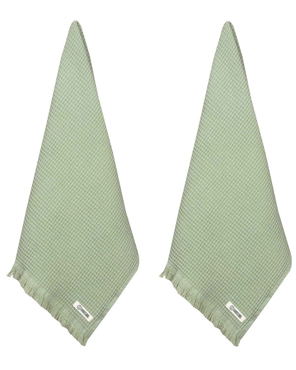 Micro Waffle Hand Bundle Sage - Image 6