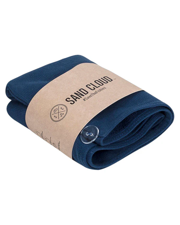 Terra Hair Towel - Navy - Image 5