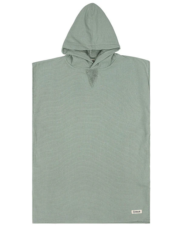 Terra Hooded Poncho Youth  - Sage - Image 8